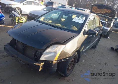 2012 Nissan Sentra 2.0 S из США, поврежденный, VIN 3N1AB6AP8CL614639